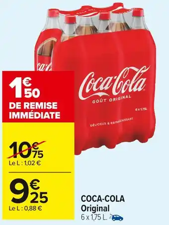 Carrefour Market Coca-cola coca-cola original offre