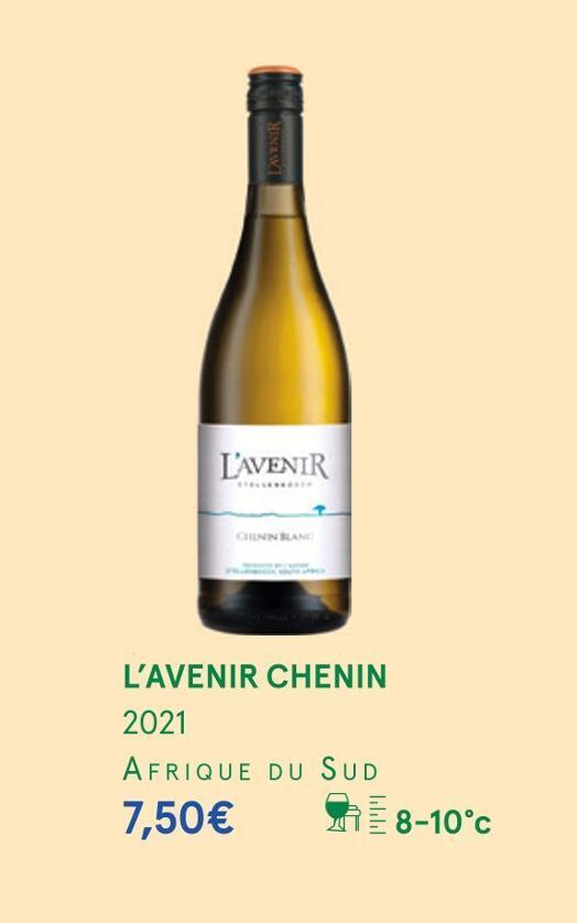 Promo L’avenir chenin 2021 chez Monoprix