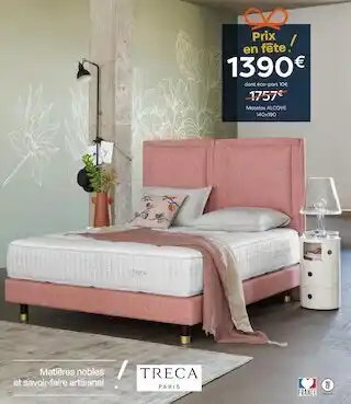 France Literie Treca matelas alcove offre