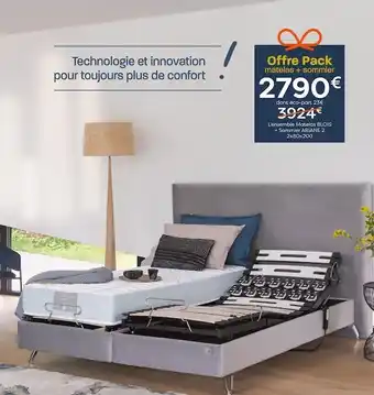 Beausonge matelas blois + sommier ariane 2