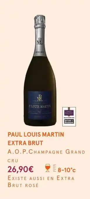 Monoprix Paul louis martin paul louis martin extra brut offre