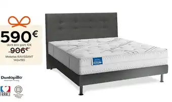 France Literie Dunlopillo matelas ravissant offre