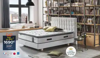 France Literie André renault matelas beauvoir 140 x 190 cm offre