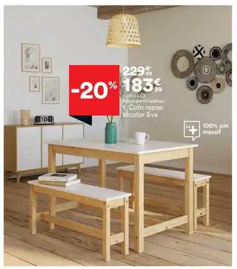 BUT Kcoin repas bicolor eva offre