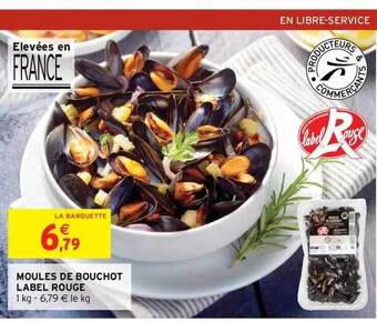 Intermarché Hyper Moules de bouchot label rouge offre