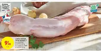 Intermarché Hyper Lapin entier offre