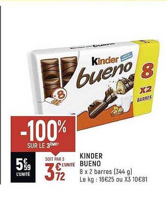 Spar Kinder bueno offre