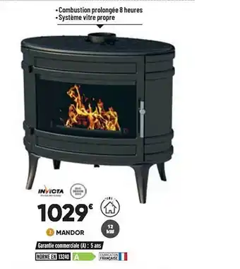 Bricorama Mandor invicta offre