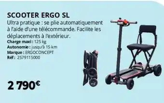 Distri Club Médical Scooter ergo sl ergoconcept offre