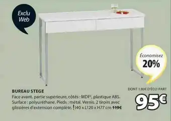 JYSK Bureau stege offre