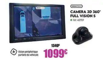Narbonne accessoires Caméra 3d 360° full vision s inovtech offre