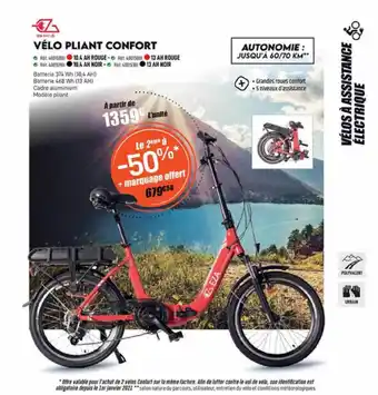 Narbonne accessoires Vélo pliant confort offre