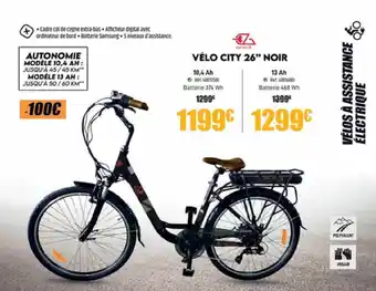 Narbonne accessoires Vélo city 26 offre