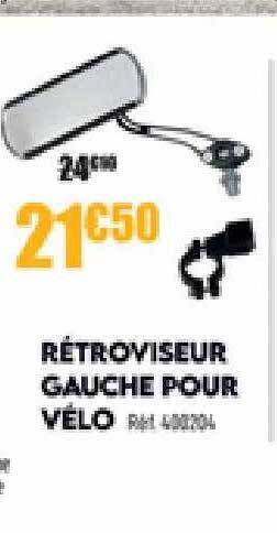 Narbonne accessoires Rétroviseur gauche pour vélo offre