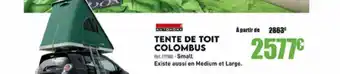 Tente de toit colombus
