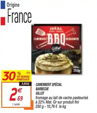 Netto Camembert Spécial Barbeque Gillot offre