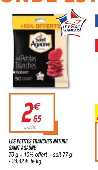 Netto LES PETITES TRANCHES NATURE offre