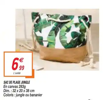Netto SAC DE PLAGE JUNGLE offre