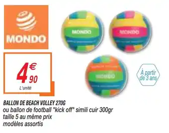 Netto BALLON DE BEACH VOLLEY 270G offre
