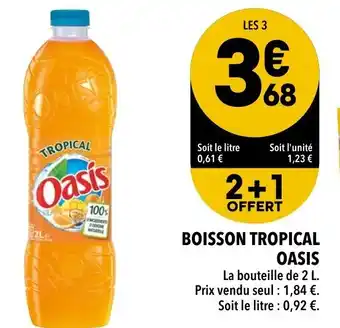 BOISSON TROPICAL OASIS