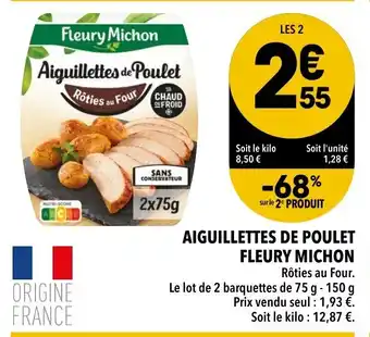 Supeco UILLETTES DE POULET FLEAURY MICHON offre