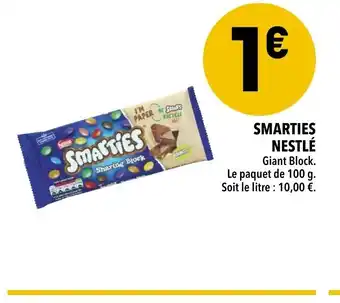 Supeco SMARTIES NESTLé offre