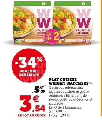Plat Cuisine Weight Watchers