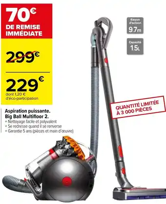 Aspiration Puissante Big Ball Multifloor 2