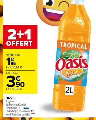 Carrefour Oasis offre