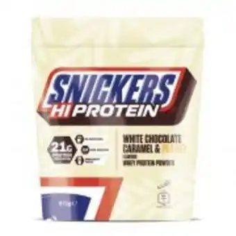 Snickers white protein powder