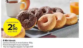 8 Mini Donuts