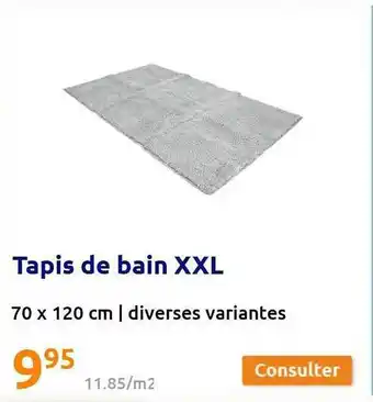 Action Tapis de bain xxl offre