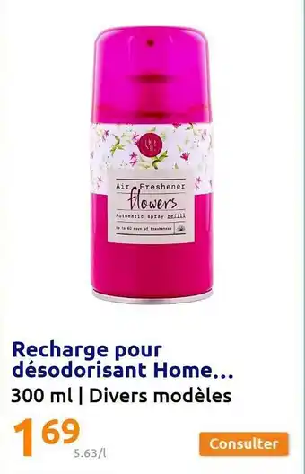 Action Recharge pour désodorisant home... offre