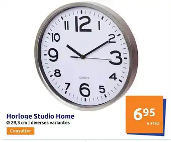 Horloge studio home