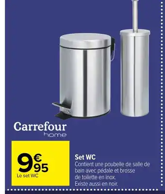 Carrefour Set WC offre