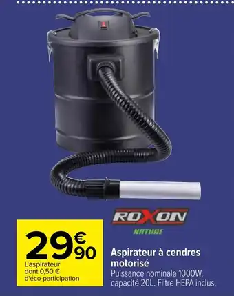 Carrefour Aspirateur à Cendres Motorisé offre