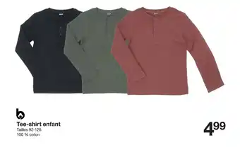 Zeeman Tee-Shirt Enfant offre