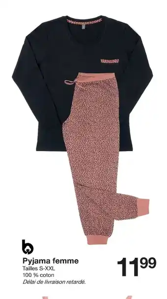 Zeeman Pyjama Femme offre
