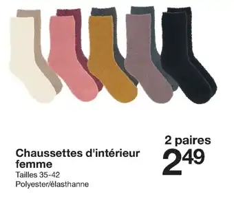 Zeeman Chaussettes d'Intérieur Femme offre