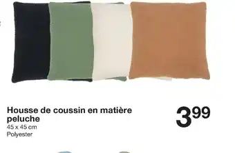 Zeeman Housse de Coussin En Matière Peluche offre
