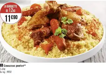 Géant Casino Couscous poelon offre
