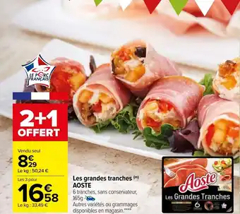 Carrefour Market Aoste les Grandes Tranches offre