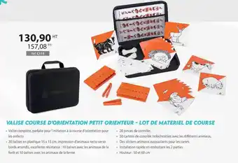 Casal Sport Valise course d'orientation petit orienteur - lot de matériel de course offre
