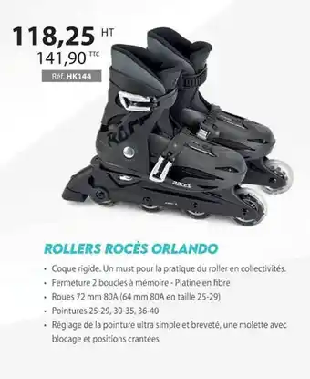 Casal Sport Roller rocès orlando offre