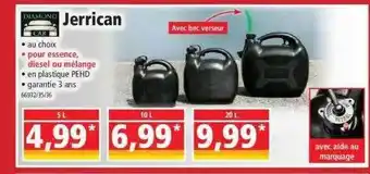 Norma Jerrican diamond offre