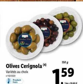 Lidl Olives cerignola italiamo offre