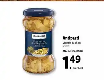 Lidl Antipasti italiamo offre