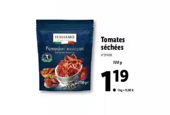 Lidl Tomates séchées italiamo offre