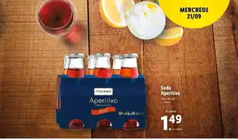Lidl Soda aperitivo italiamo offre