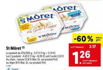 Lidl St môret offre
